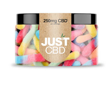 JUST CBD kyselé červy